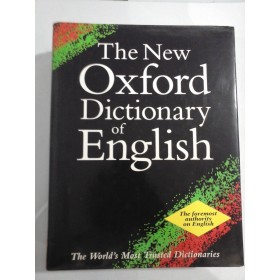 The New OXFORD DICTIONARY OF ENGLISH